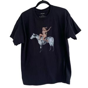 Beyonce Renaissance Black Short Sleeve Tee T-Shirt Large